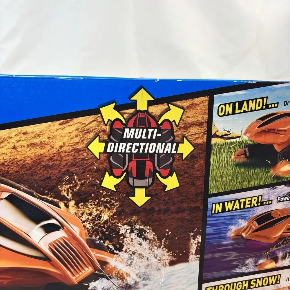 Hot Wheels RC Terrain Twister 2015 Amphibious Vehicle Land Water Snow Sealed
